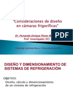 Consideraciones de Diseño en Cámaras FRigoríficas - Presentación SPI2016