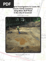 Densler Archaeological Report by New South Associates