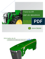 JOHN DEERE 8R - Admissão de Ar Do Motor, Sistema de Arrefecimento