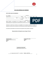 004 - Formatos - Acta de Llaves, Conformidad de Propietario, Constancia No Adeudo