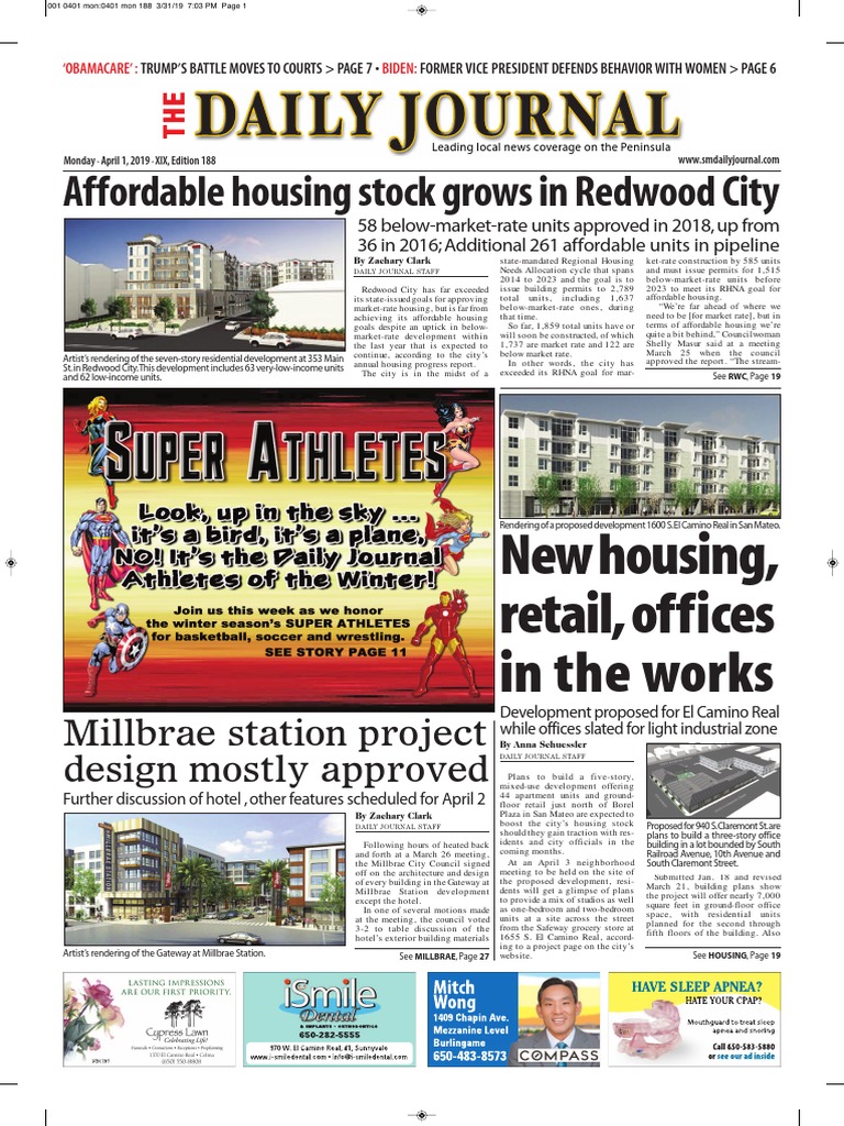 Affordable Housing Stock Grows in Redwood City Millbrae Station
