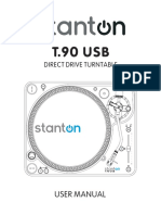 Stanton T.90 USB Direct Drive - User Manual