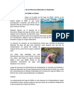 Contaminación del Lago de Atitlán amenaza la salud de miles