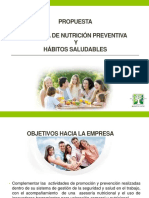 Tamizaje Nutricional y Habitos Saludables