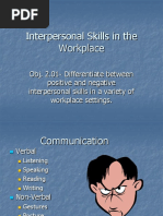 2.01 Interpersonal Skills