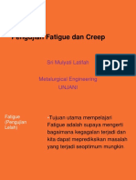 Pengujian Fatigue Dan Creep