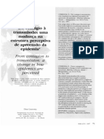 2 - CZERESNIA, D. Do Contágio À Transmissão - Uma Mudança Na Estrutura Perceptiva Da Apreensão Da Epidemia PDF