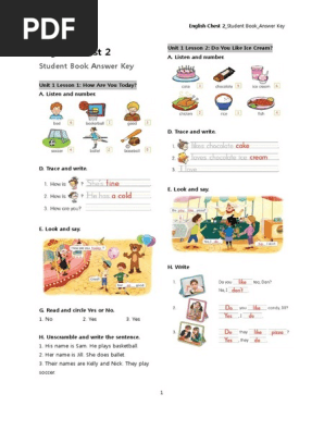 English Chest 2 Student Book Answer Key Leisure