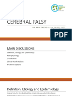 Cerebral Palsy: Dr. Andi Dhedie P. Sam, M.Kes, SP - Ot