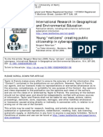International Research in Geographical and Environmental Education