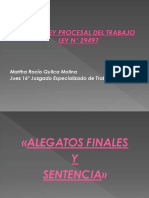 ALEGATOS FINALES Y SENTENCIA - LEY N° 29497.pptx