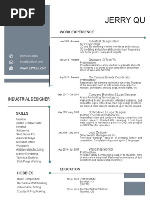 Work Resume