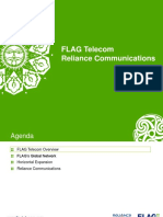 Reliance Communications and FLAG Telecom Global Network Overview