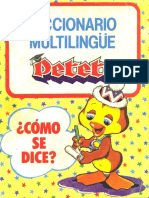 Diccionario Multilingue PDF