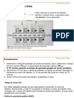 Balanceamento de Linha