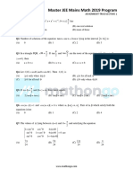 Assignment 1 Trigonometry Mathongo PDF