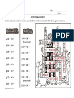 El Crucigrama Numérico
