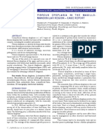 Fibrous Dysplasia in The Maxillo-Mandibular Region - Case Report