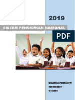 Sistem Pendidikan Nasional: Melinda Pebrianti 1801105057 1/1/2019