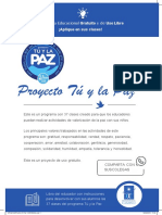 Cartilla Tu y La Paz - Espanhol PDF