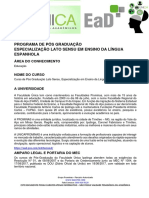 Ensino Da Lc3adngua Espanhola PDF