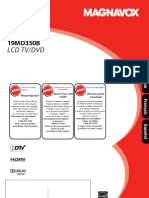 LCD TV/DVD: User Manual Manuel de L'utilisateur Guía Del Usuario