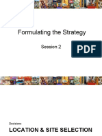 Formulating The Strategy: Session 2