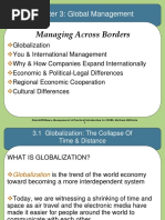 Managing Across Borders: Chapter 3: Global Management