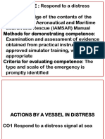 Topic 4.2 Actions by A Vessel in Distress