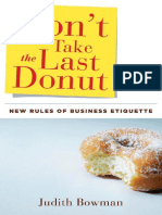 Don't Take The Last Donut PDF