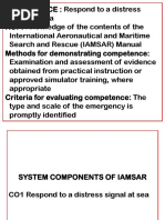 Topic 5.2 System Components of Iamsar