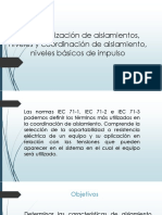 1.5.normalización de Aislamientos, Niveles y Coordinación de Aislamiento, Niveles Básicos de Impulso