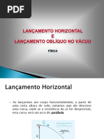 Lnaçamento Horizontal e Obliquo