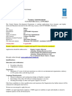 Vacancy Announcement: 013/UNDP HR/ Driver, UNWOMEN