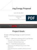 API Mixing Energy Proposal: June 24-28, 2013