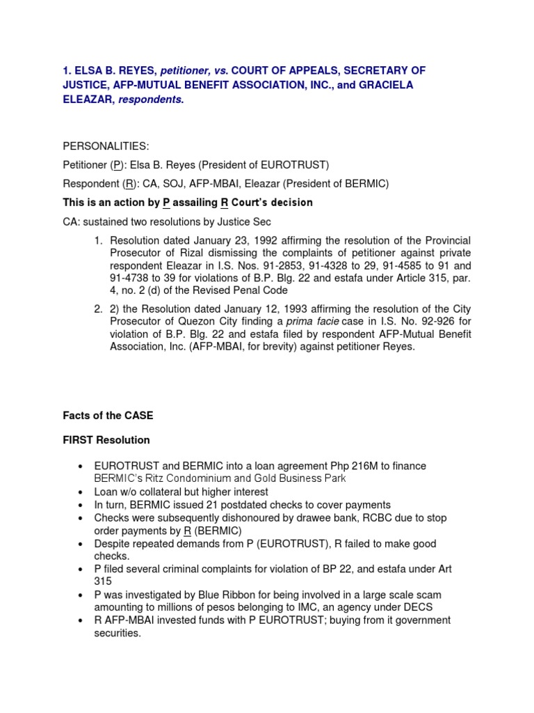Reyes vs. CA, SOJ PDF Laches (Equity) Judgment (Law)