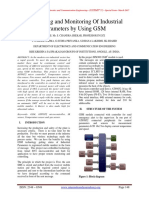 Controlling and Monitoring Industrial Parameters via GSM