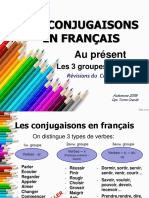 Conjugaison Au Présent FLE