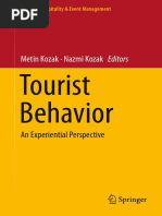 洋書 Handbook of Tourist Behavior Metin Kozak Metin Kozak. 2018. Tourist-Behavior PDF | PDF | Consumer Behaviour