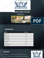 Barings Bank Failure 