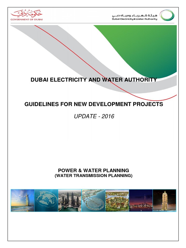 DEWA Water Development Project Guidelines | PDF | Drinking Water ...