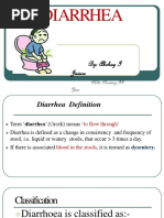 Diarrhea Management and Pathophysiology | PDF | Diarrhea | Human Feces