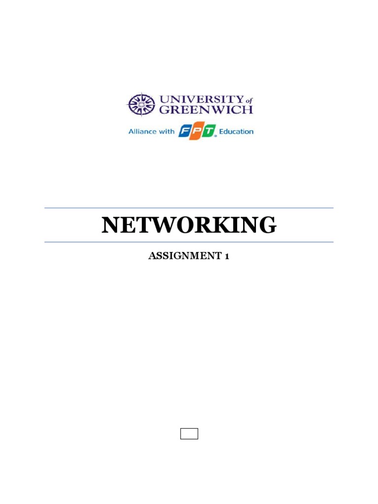 noNameMark GCH18465 Networking Assignment 1 | PDF | Network Topology ...