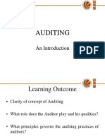 Auditing: An Introduction