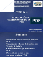 Tema Iv - 2 Modulación Por Codificación de Pulsos PCM