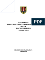 Perubahan Kedua Perwal RKPD Tahun 2018 PDF