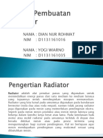Proses Pembuatan Radiator