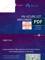 An Iot Implementation