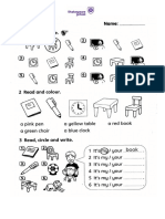 Test For Primary EFL