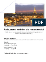 Scrisoare de Vanzare - Princesa - Paris PDF